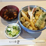 天ぷら小野 - 天丼　1000円