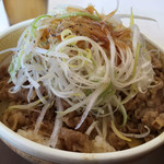 すき家 - ・白髪ねぎ牛丼 塩ダレ