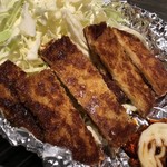 広島流 お好み焼き 鉄板料理 がんす - 「がんす」の鉄板焼