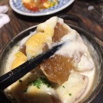 湘南の魚とワインの店 ヒラツカ - 大根ステーキ　柚子胡椒とチーズ