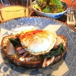 ブリコラージュ ブレッド アンド カンパニー ダイニング・カフェ - 初めての白菜と柚子のポタージュスープは、お出しが効いていて、柚子果汁のフルーティーさもいいね！　20190111