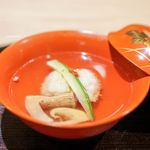 Kanzan - 鱧の香煎揚げ、 松茸