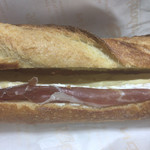 VIRON - 生ハムとカマンベールチーズが入った、ジャンボンクリュブリドモード？(名前違ってたごめんなさい。税別1050円)