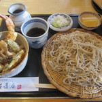 友蕎庵 - ｢ミニ天丼セット ￥1.000｣