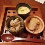 きはるの胡麻鯖や - お通し