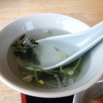 チャイナ食堂彩園 - スープ