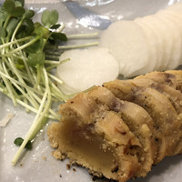 百万石 - 今まで味わった事のないカラスミの味噌漬け、
                程よい塩加減と味噌味がナイスコラボレーション❗️