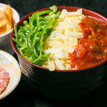 okonomiyakihonjin - 激辛メキシカンもんじゃ+トルティーヤ