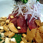 老虎菜 - ハマチの刺身サラダ