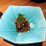 老虎菜 - 揚げ皮蚕の油淋ソース