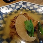 茸とフカヒレの上湯スープあんかけ