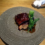 老虎菜 - 家鴨の玟瑰露酒のロースト