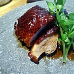 老虎菜 - 家鴨の玟瑰露酒のロースト