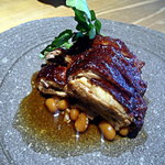 老虎菜 - 家鴨の玟瑰露酒のロースト