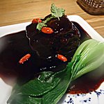 老虎菜 - 鎮江黒酢の角煮酢豚