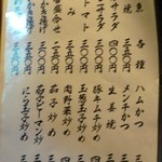 ずぼら - Oct-11　定番メニュー
