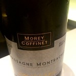 フロリレージュ - 魚料理には、もちろん！！モンラッシェ2009