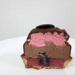 nino - 【2019.01】ショコラムースとベリーのタルト(カット断面)