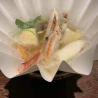 かに道楽 千葉駅前店 - かにすき紙鍋 Jan/2019