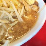 ラーメン二郎 - スープ