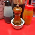 千里眼 - 改めて卓上調味料たち