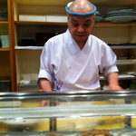 Sushi Sen - 店主。アツイです