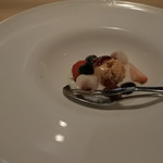 梶川 - ストロベリー、ブルーベリー、ラズベリー、白玉、黒豆、アイスクリーム