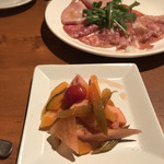 PIZZERIA & BAR RICCO - ソーセージ盛り合わせ&ピクルス