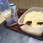 釜揚げうどん岡じま - 天かす(2019年1月3日撮影)