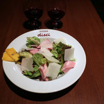 OSTERIA dieci - モルタデッラのサラダ