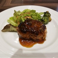 やさいや 鉄板焼野菜 赤坂店 - やさいや特製ハンバーグステーキ　てりやきわさびソース