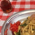 スパゲッティーのパンチョ 千葉栄町店 - 添えは紅ショウガ