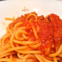 Giglio - 茨木産牛トリッパとトマトのアラビアータ仕立てブーリア産スパゲティ