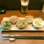 炭膳 茅心 - 付け出し