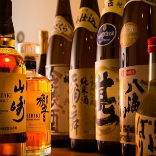 All you can drink for 980 yen◇Taste the finest sake and shochu!