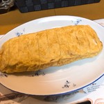 居酒屋　秋吉 - ジャンボ玉子焼き @500円。これがウマイ！