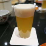 日本料理 晴山 - サッポロ プレミアムホワイト 白穂乃香