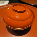 日本料理 晴山 - 塗り椀