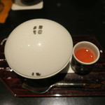 日本料理 晴山 - 苺プリン