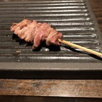 焼き鳥 とりら - ブリブリなエンガワ