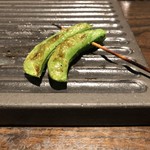焼き鳥 とりら - スナップエンドウ
