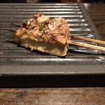 焼き鳥 とりら - 厚揚げと鰹節が美味い！