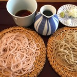 蕎麦　てる久 - 桜切　二色