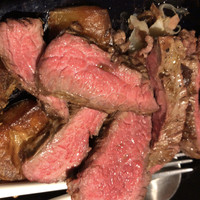 biodinamico - ごっついアンガス牛の塩包み焼き　3200円
