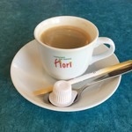 フィオーリ - パスタランチのドリンクでホットコーヒー