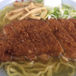 食事処 三平 - カツラーメン（塩）800円