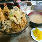 Toyono Don - 黄金丼  ¥1200 シジミ汁 ¥100