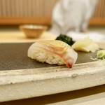 寿し ひでたか - ［2018/12］寿司① 松川がれいの握り