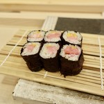 寿し ひでたか - ［2018/12］追加① とろたく巻き