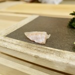 寿し ひでたか - ［2018/12］酒肴① はっかくの昆布締め